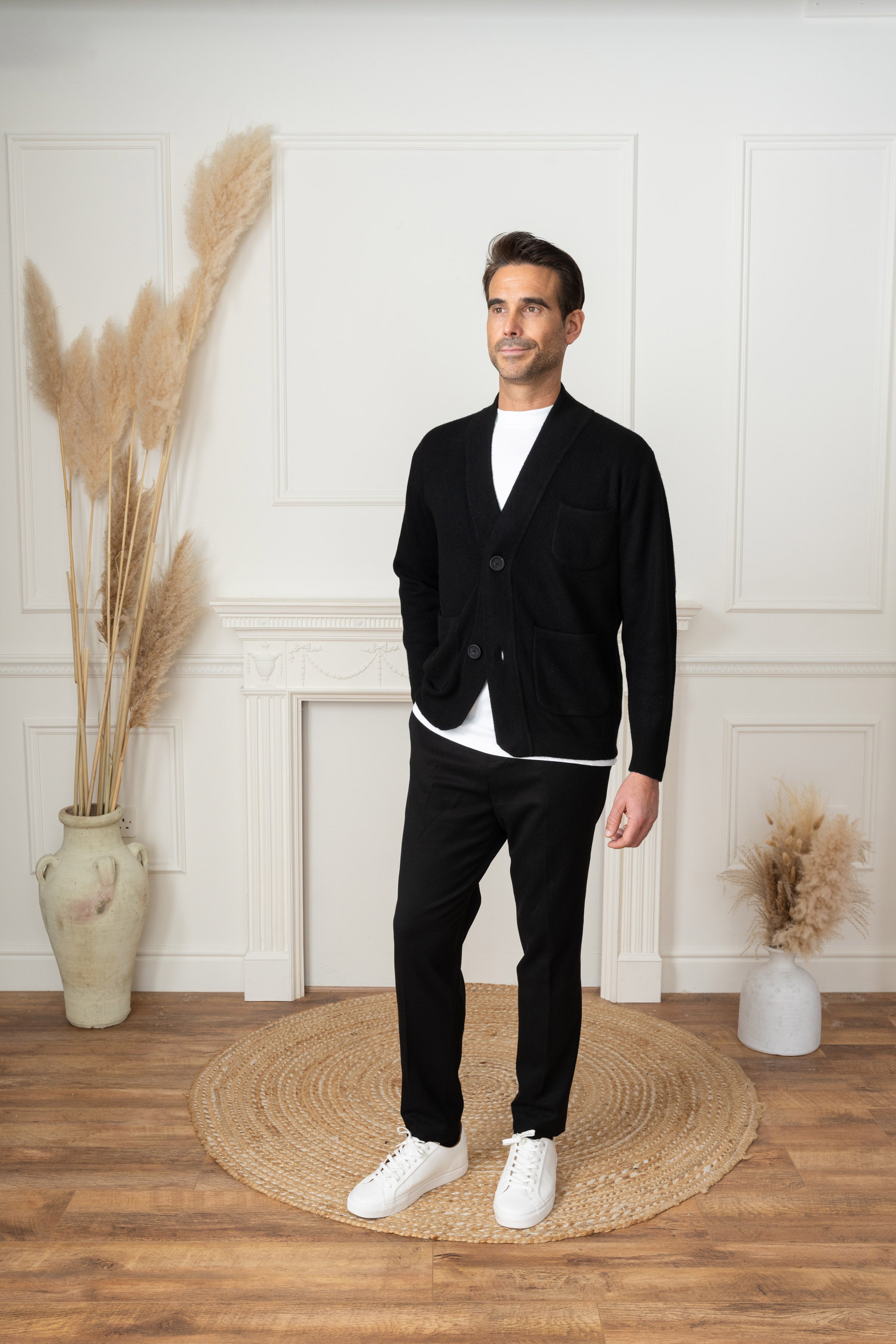 Ledbury Cashmere Jacket - Black
