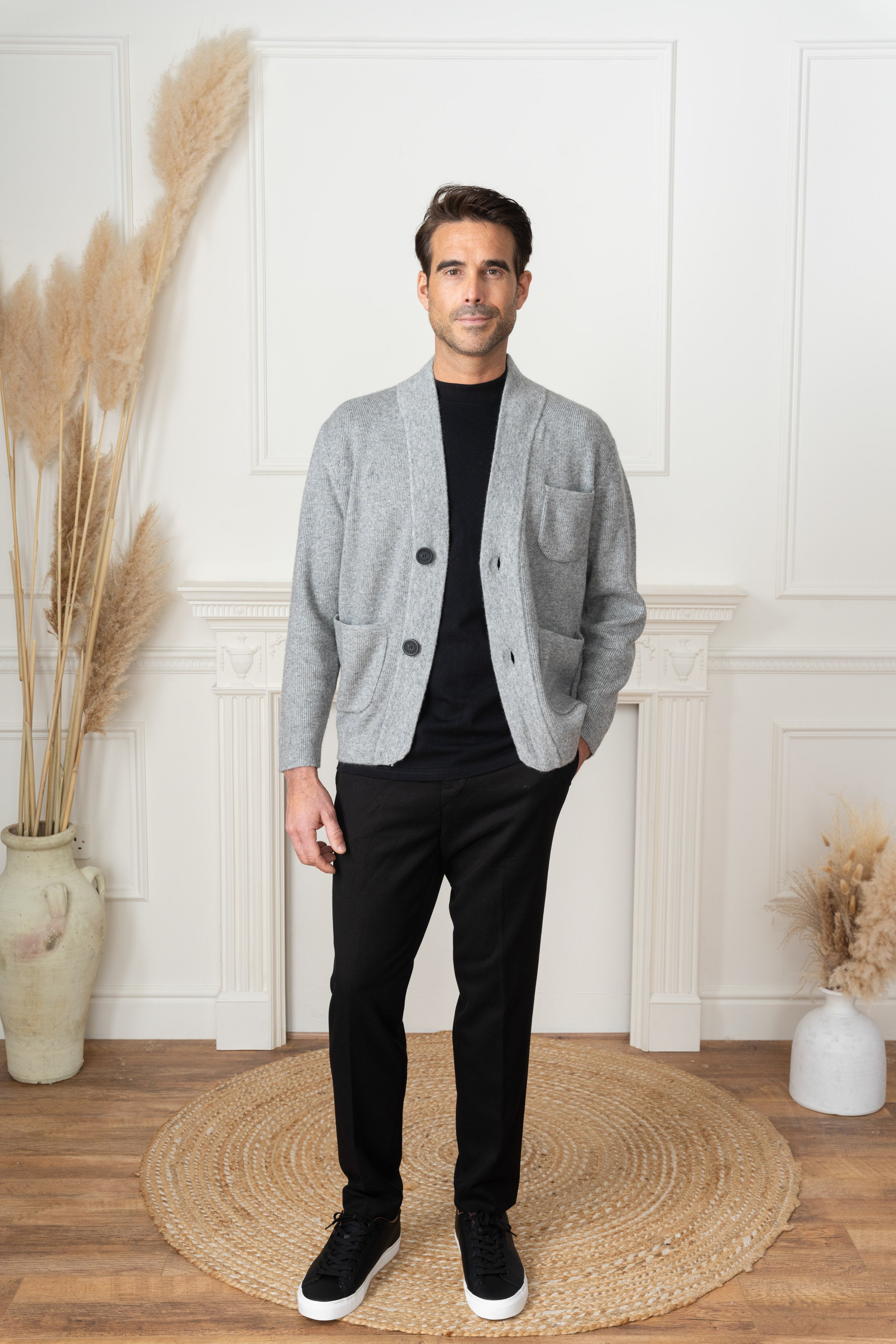 Ledbury Cashmere Jacket - Grey