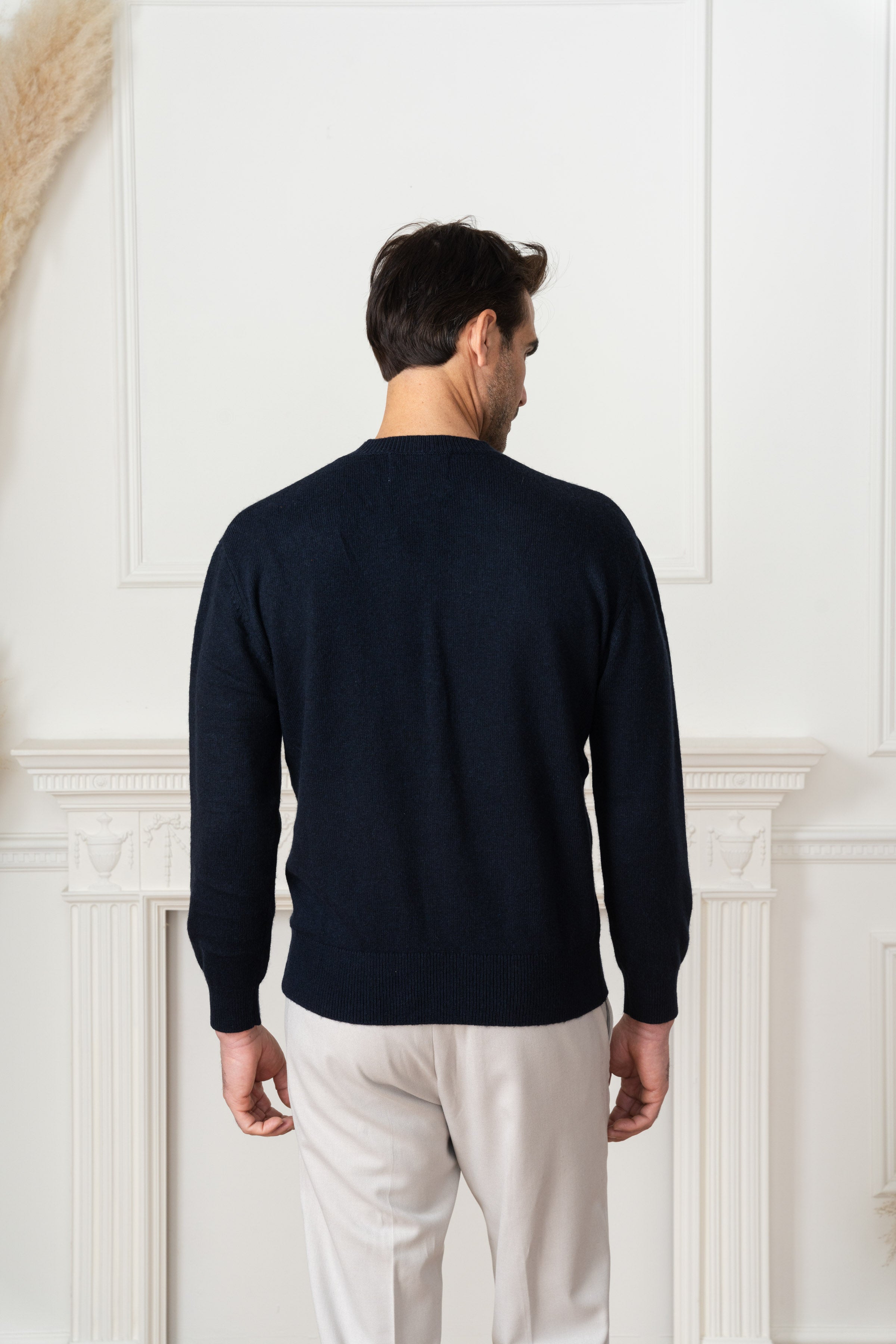 Portland Cashmere Jumper - Navy