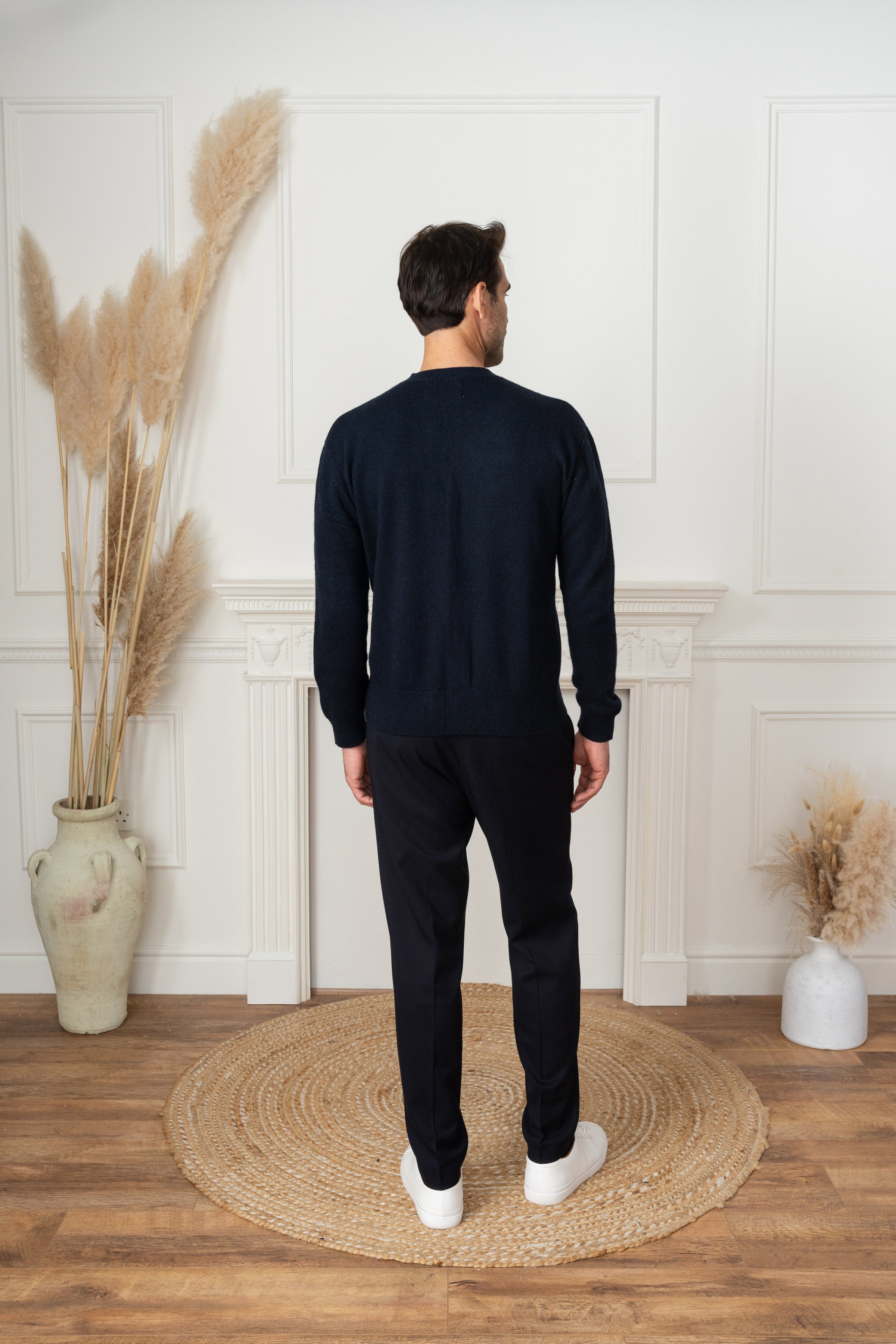 Portland Cashmere Jumper - Navy