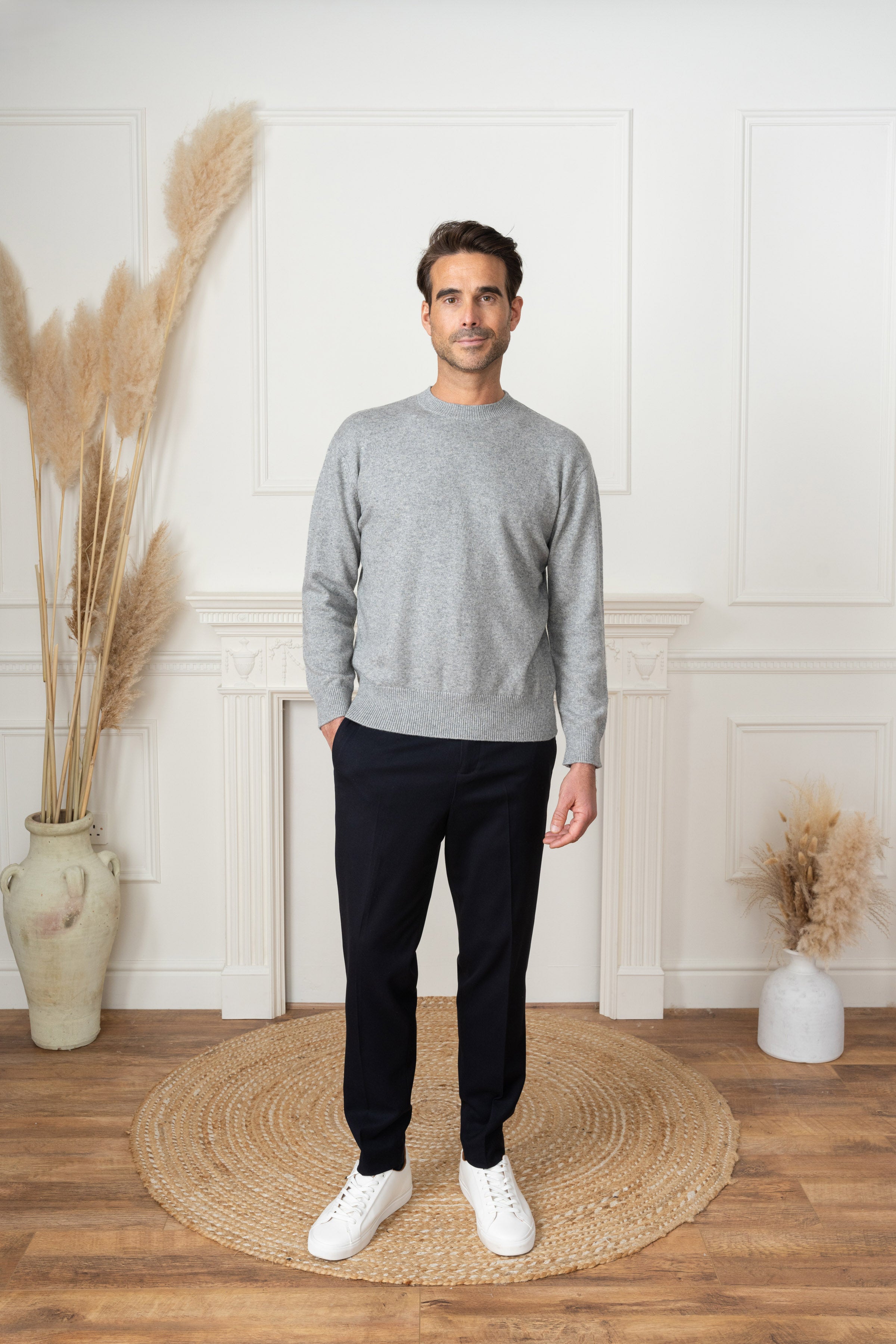 Portland Cashmere Jumper - Grey