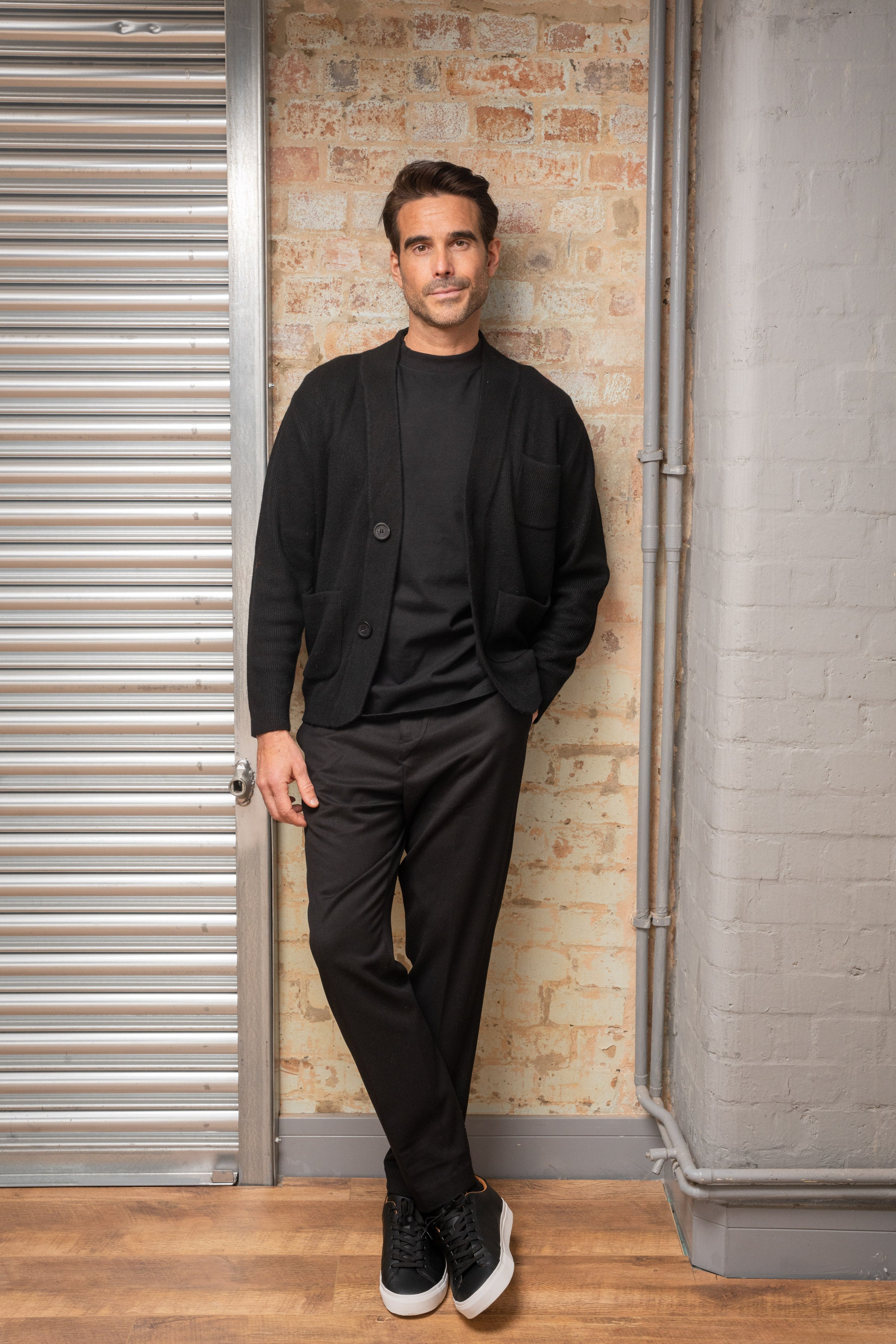 Ledbury Cashmere Jacket - Black