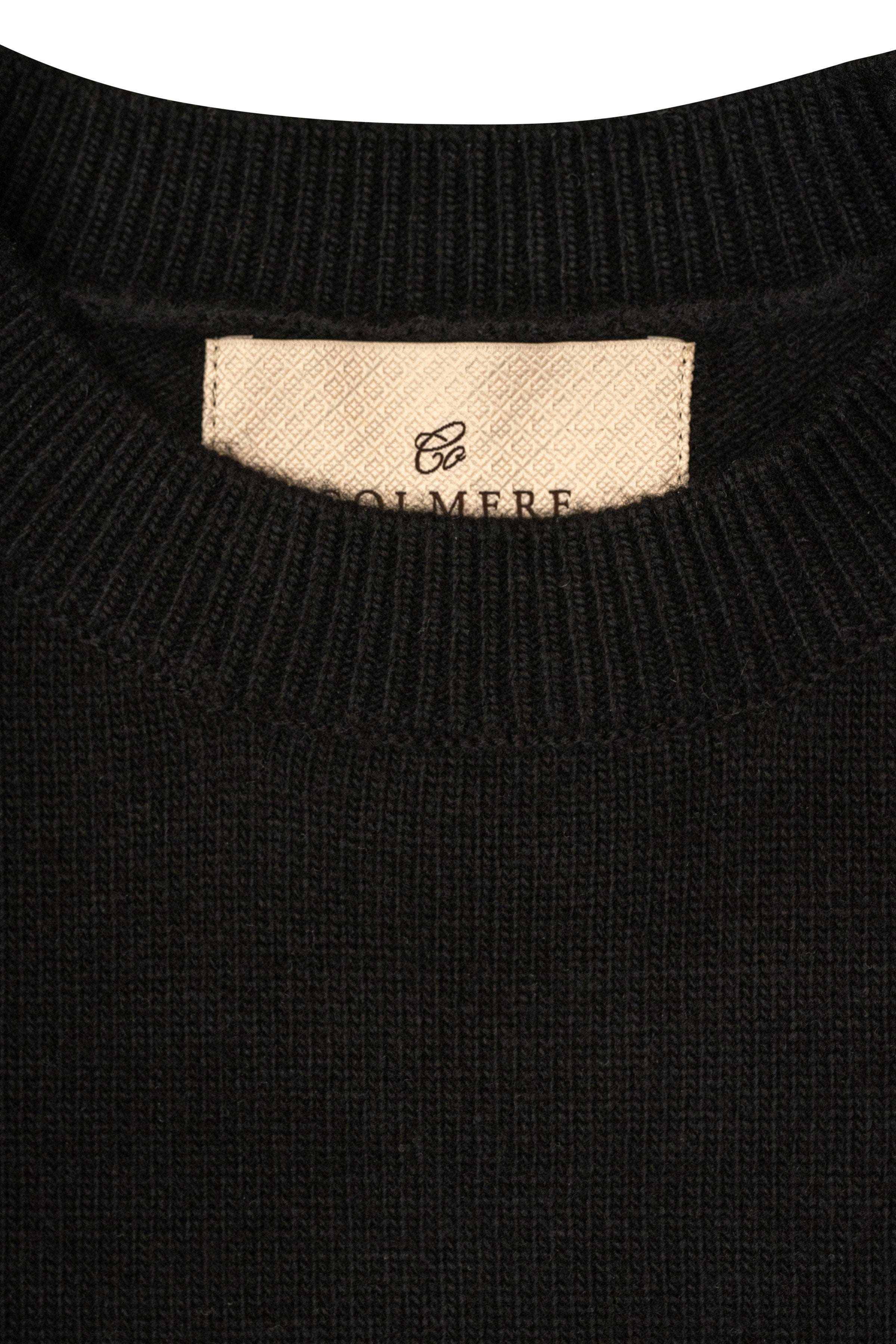 Portland Cashmere Jumper - Black