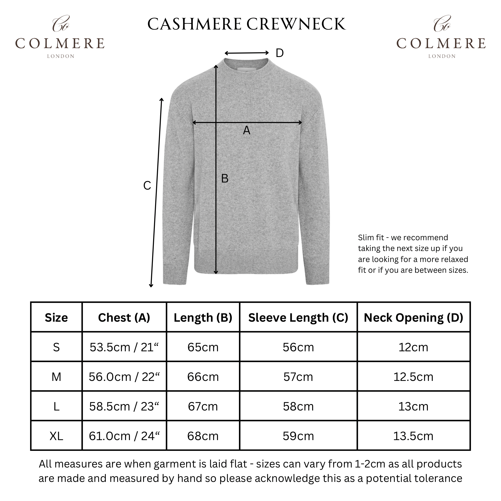 Devonshire Cashmere Jumper - Grey